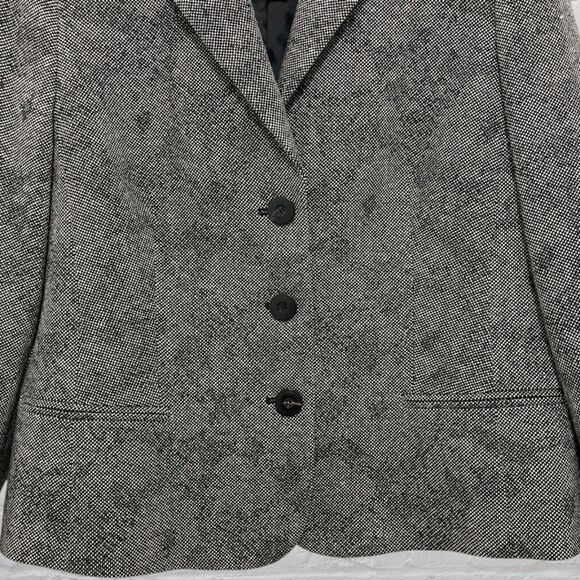 Louis Feraud 80s Vintage Virgin Wool Blazer 14/XL - Picture 13 of 16